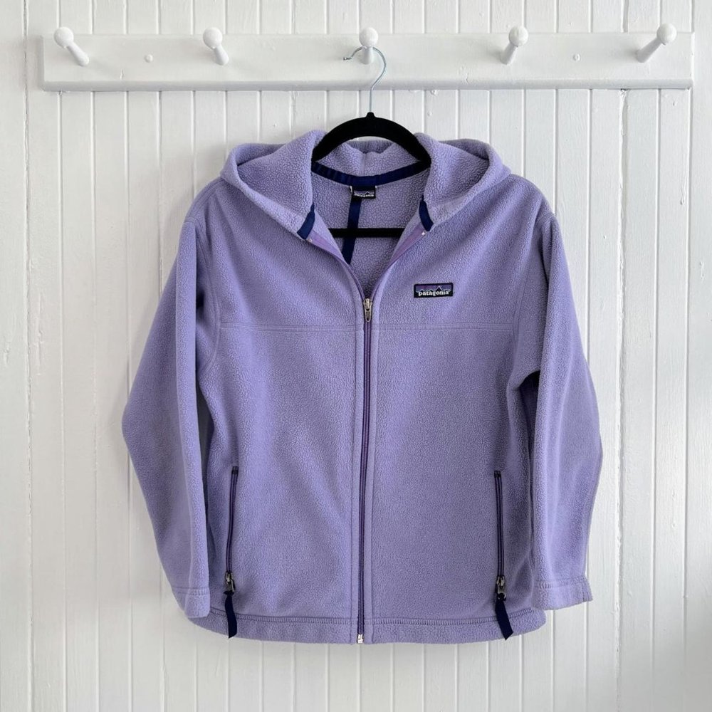 Patagonia Full Zip Fleece Jacket With Hood